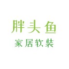 胖头鱼家居软装生活馆的LOGO