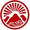 山腰上的家刮风寨普洱茶的LOGO
