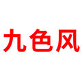 九色风旗舰店的LOGO