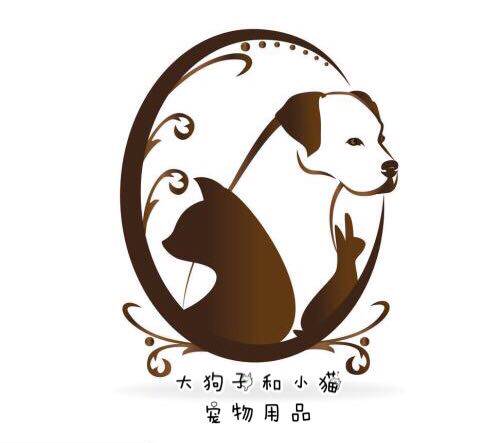 大狗子和小猫的LOGO