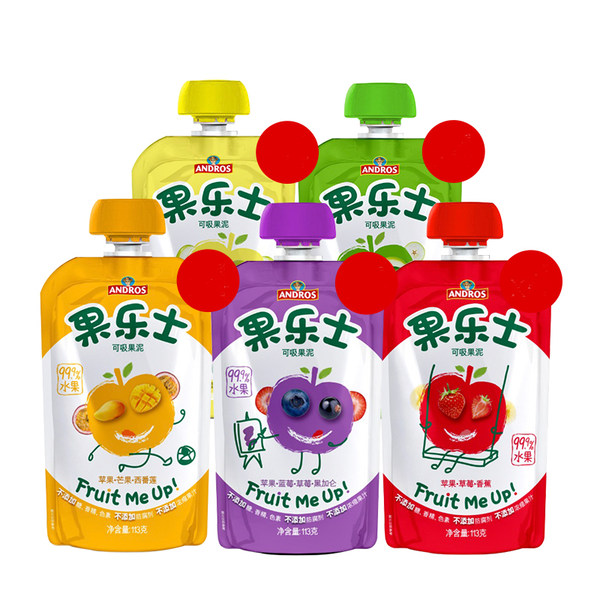 果乐士可吸果泥