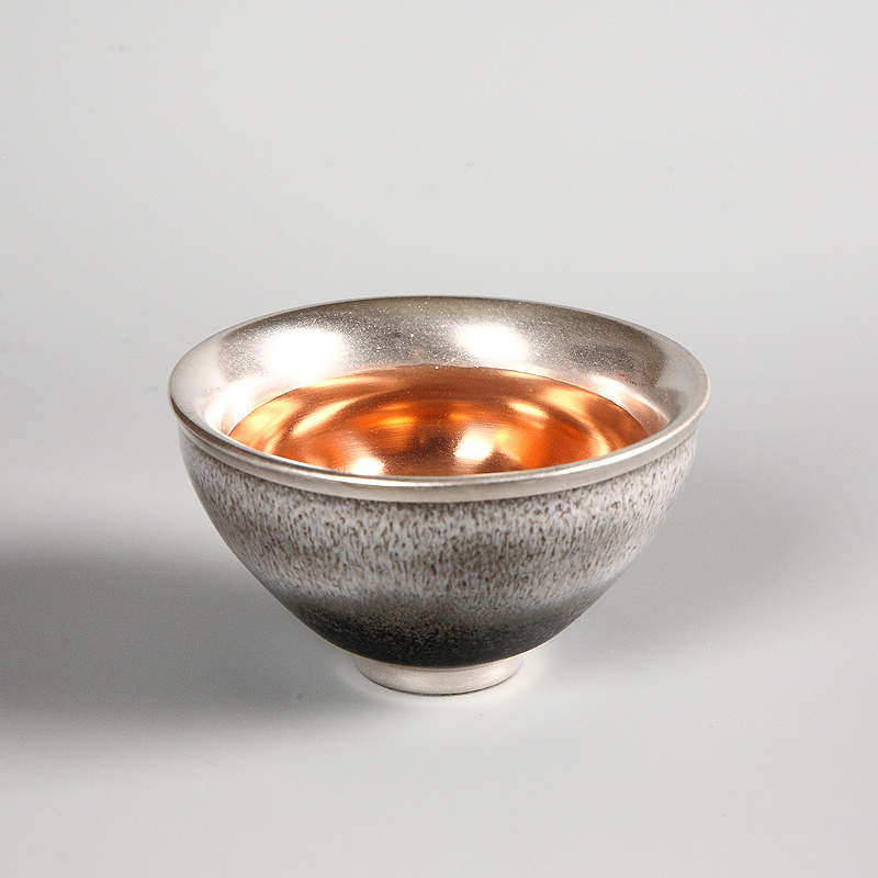 陶瓷功夫银盏杯