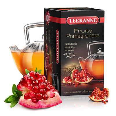 teekanne 德国进口红石榴果味红茶 红茶包 水果茶 花果茶 袋泡茶