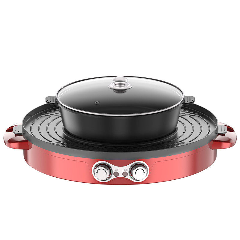 火锅烧烤我全要种草多功能一体锅