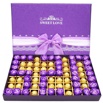 费列罗巧克力礼盒装送女友圣诞节进口费力罗生日浪漫创意表白礼物