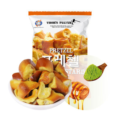 韩国进口叮叮脆面包干蜂蜜芥末味75g网红饼干曲奇面包片丁零食品