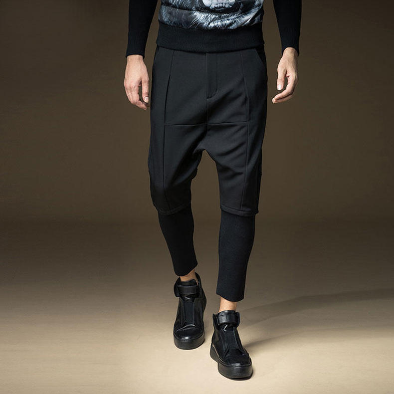 矮个子男生 微胖男生穿九分裤最好看