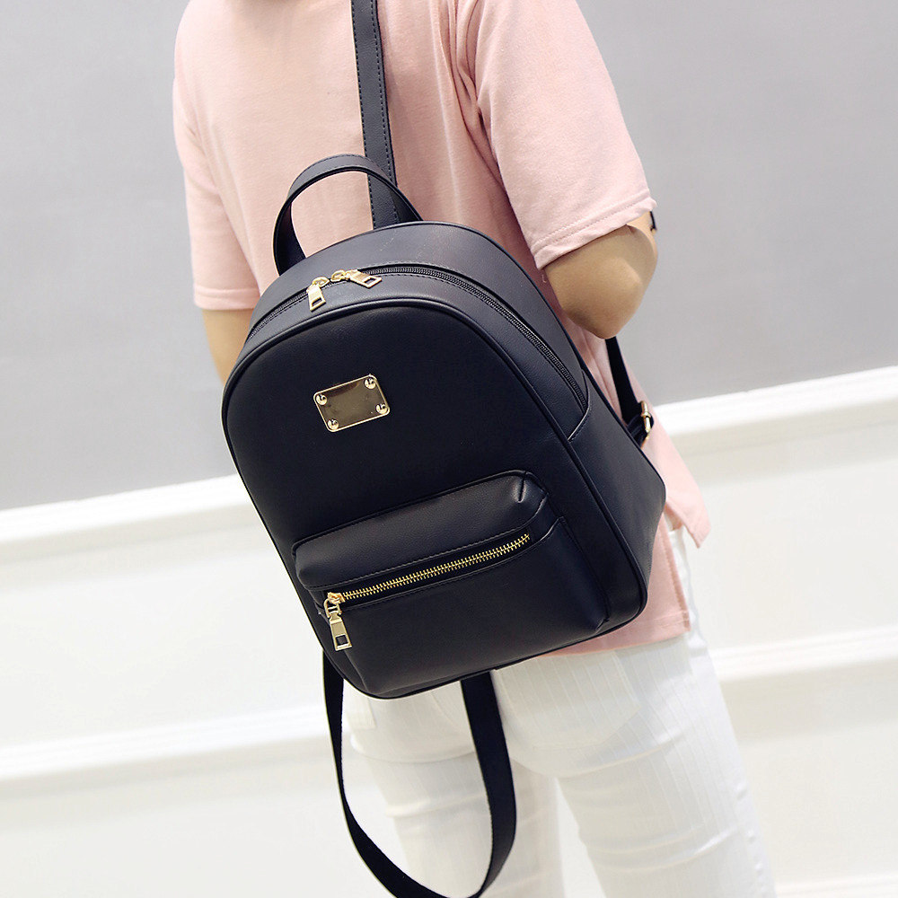 3.休闲磨砂小背包.