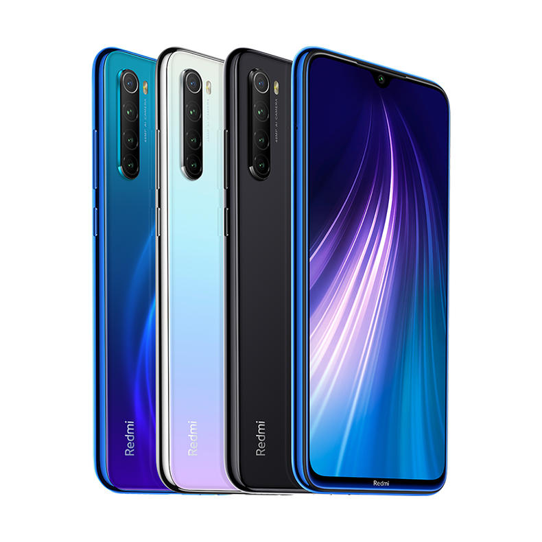 【4 64g低至899】红米note8 4800万四摄拍照游戏学生智能手机redmi