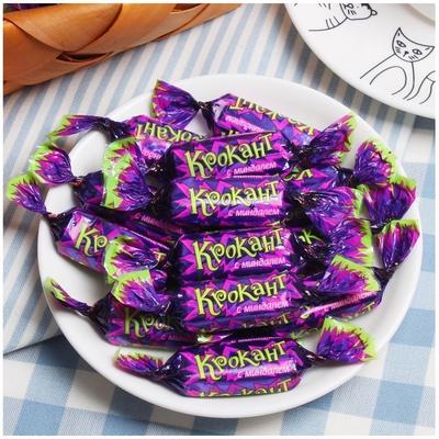 俄罗斯紫皮糖进口kdv糖果kpokaht巧克力500g年货圣诞节网红零食品