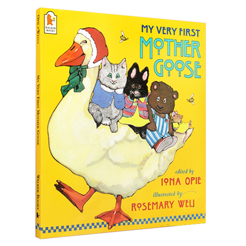 鹅妈妈童谣英文原版 0-3岁儿童绘本 My very first mother Goose