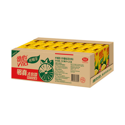 维他 柠檬茶250ML*24盒/箱 真茶真柠檬 新旧包装随机发货