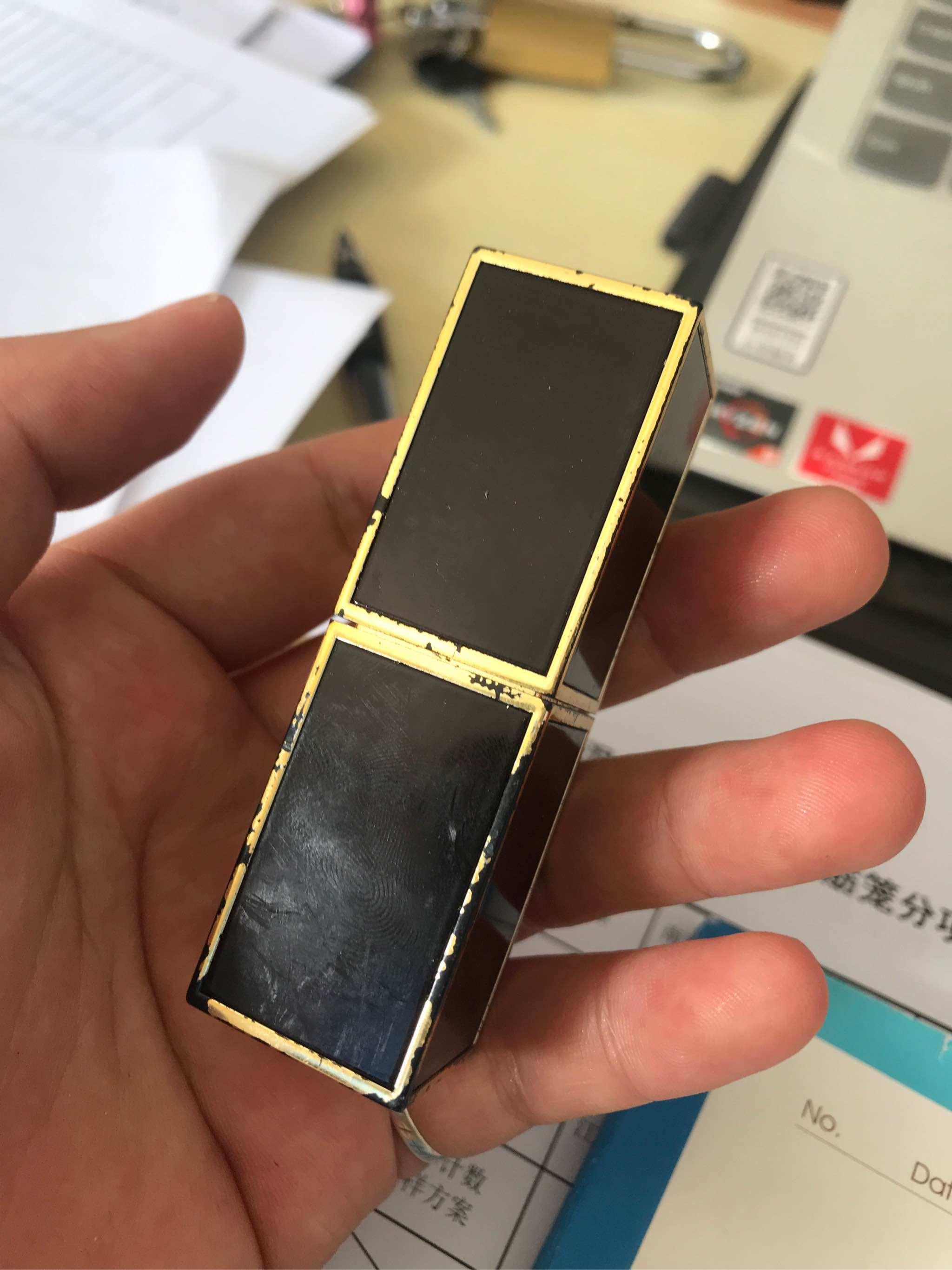 口红收纳盒ins风少女心多格放化妆品的格子支架神器h装请问下,tf那个