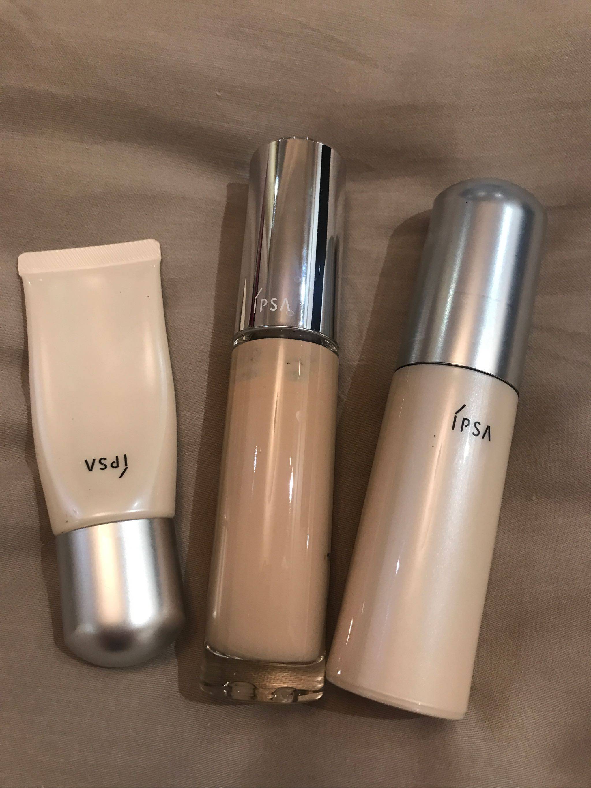 ipsa茵芙莎晶透溢彩粉底液加油粉底控油持妆滋润隐形毛孔服帖持妆