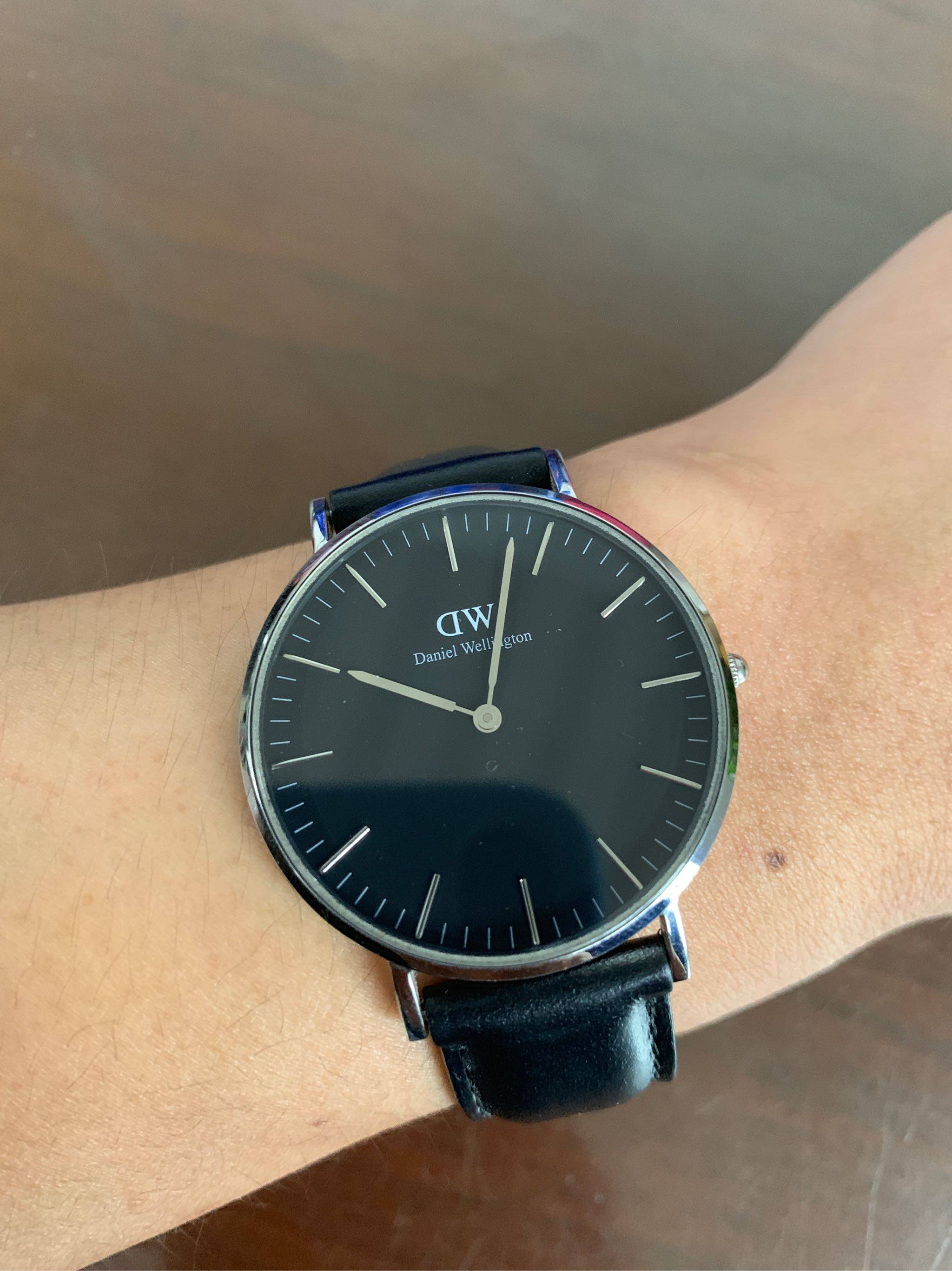 【5折秒杀】dw手表女 36mm女款皮带腕表大表盘女表 丹尼尔惠灵顿