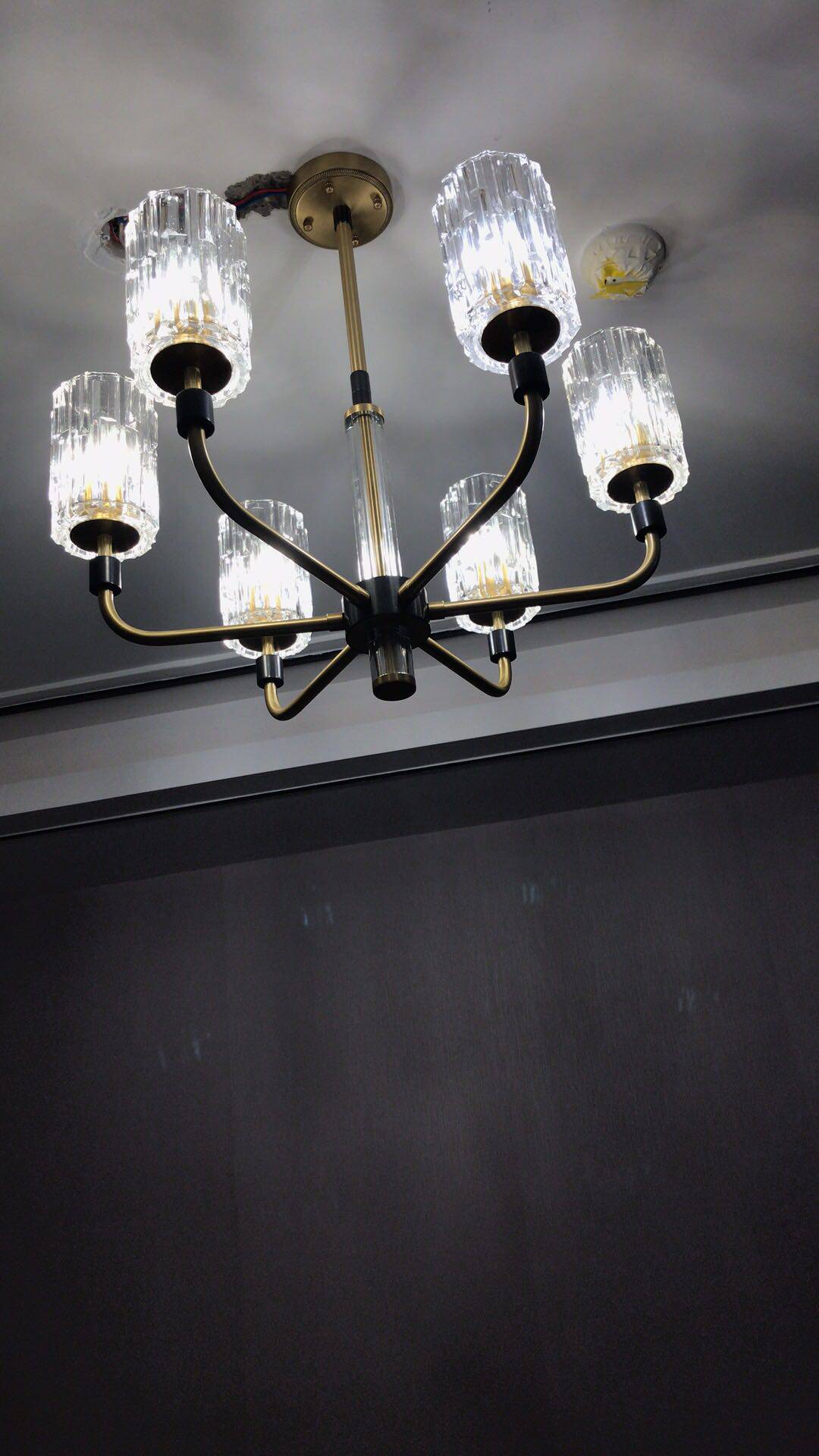 复式楼全铜灯具现代水晶中空挑空客厅双层三层大吊灯 - 诺福克旗舰店