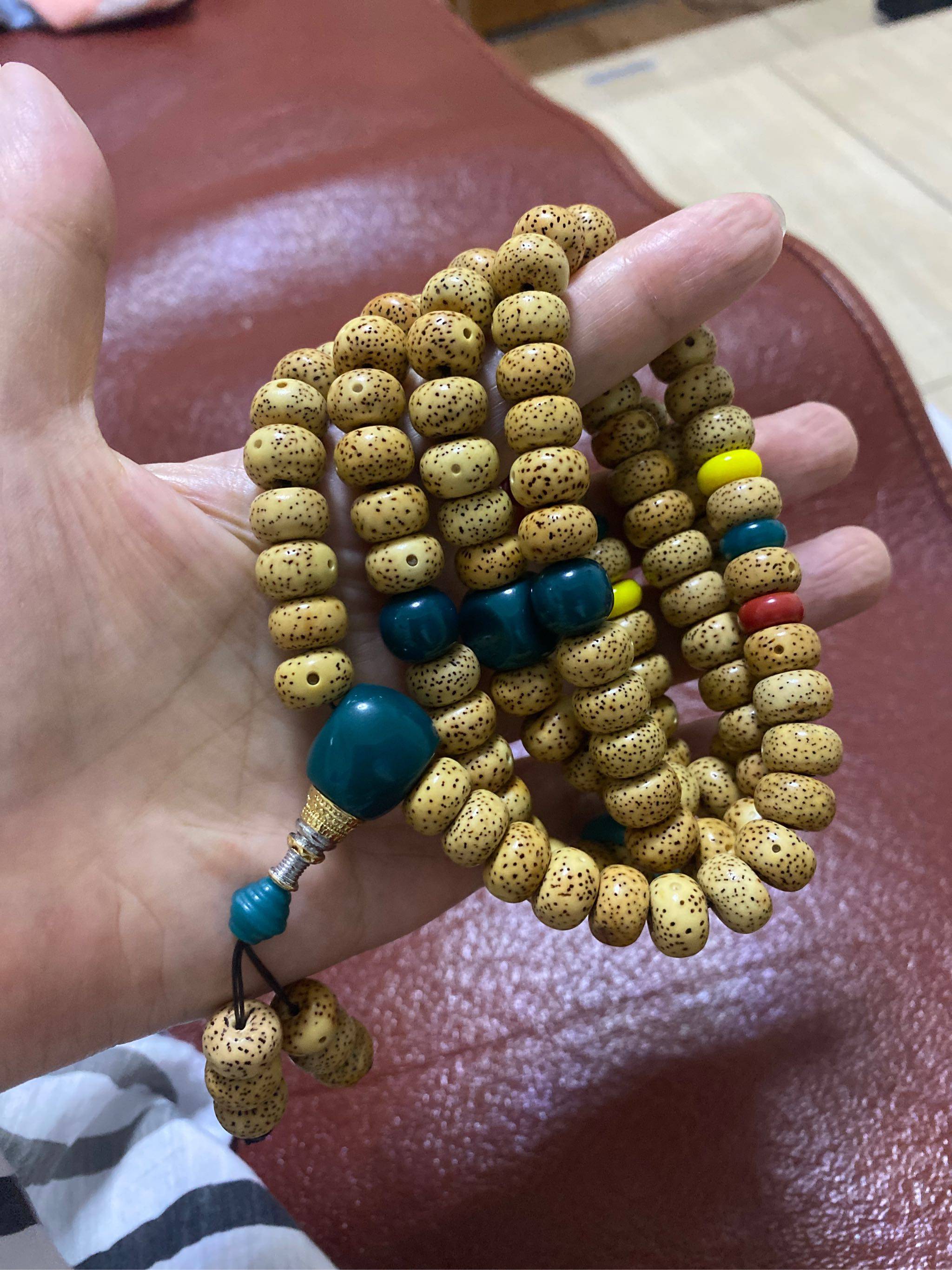 雪巴琉璃配珠老型桶直切珠圆珠单珠腰珠 西藏料器手串长串diy配饰