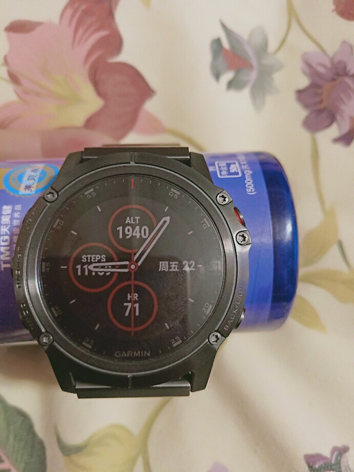 garmin佳明fenix5xplus户外手表登山跑步血氧心率旗舰gps运动手表