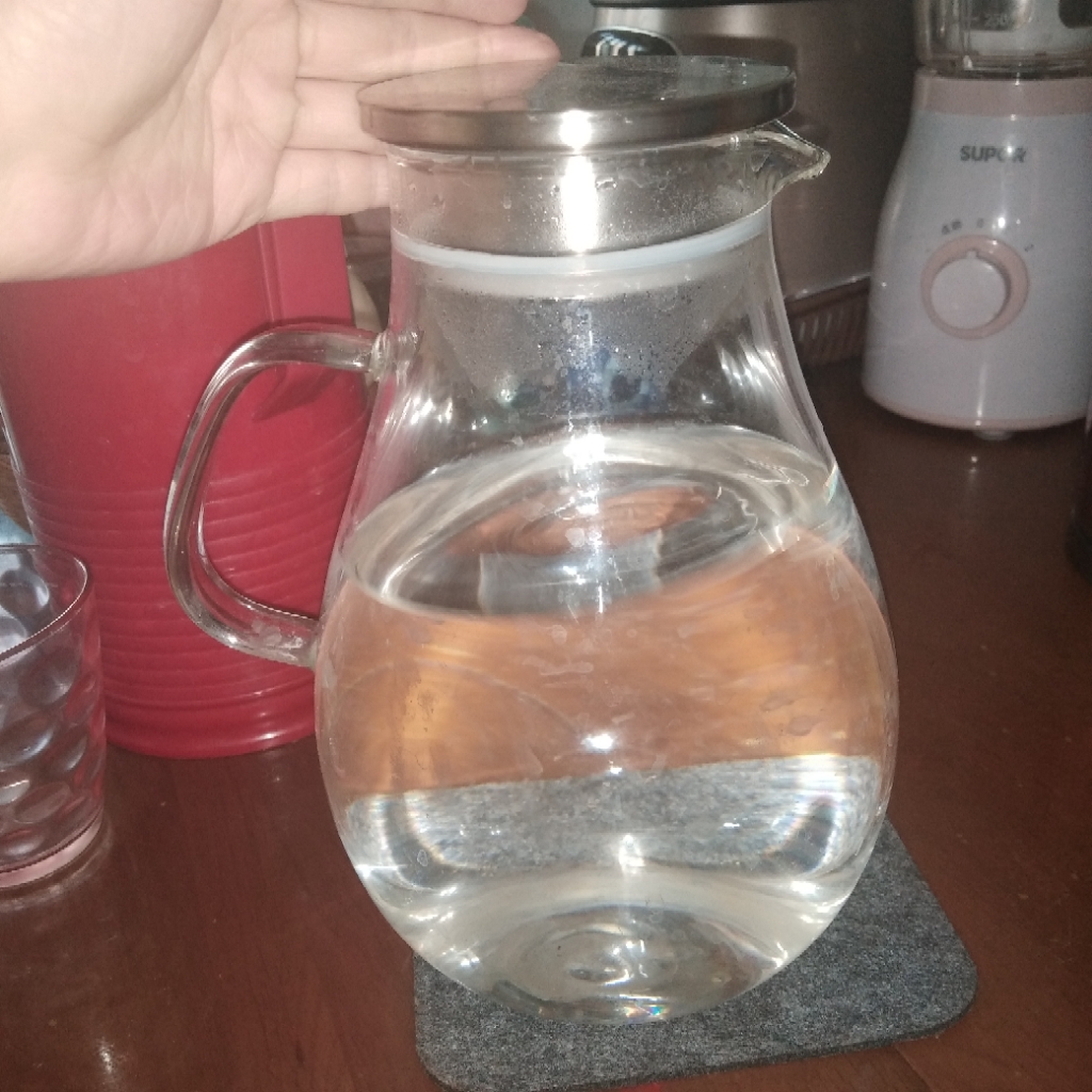 家用冷水壶防爆耐热高温凉水壶玻璃凉开水杯子大容量茶壶扎壶套装