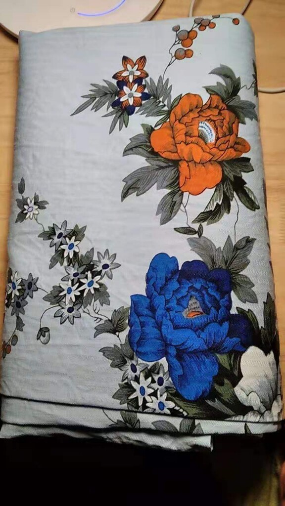 老上海床单老式水洗棉国民全棉印花加厚老粗布纯棉双人床单件被单