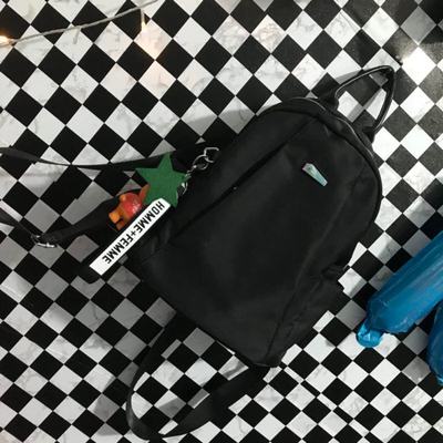 牛津布双肩包女2018新款潮韩版时尚百搭书包旅行帆布小背包女包包