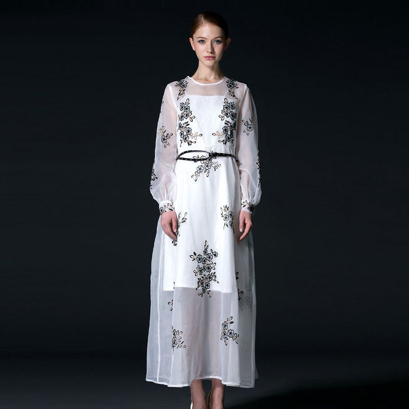 sasha新款2014高端女装欧洲站走秀款欧