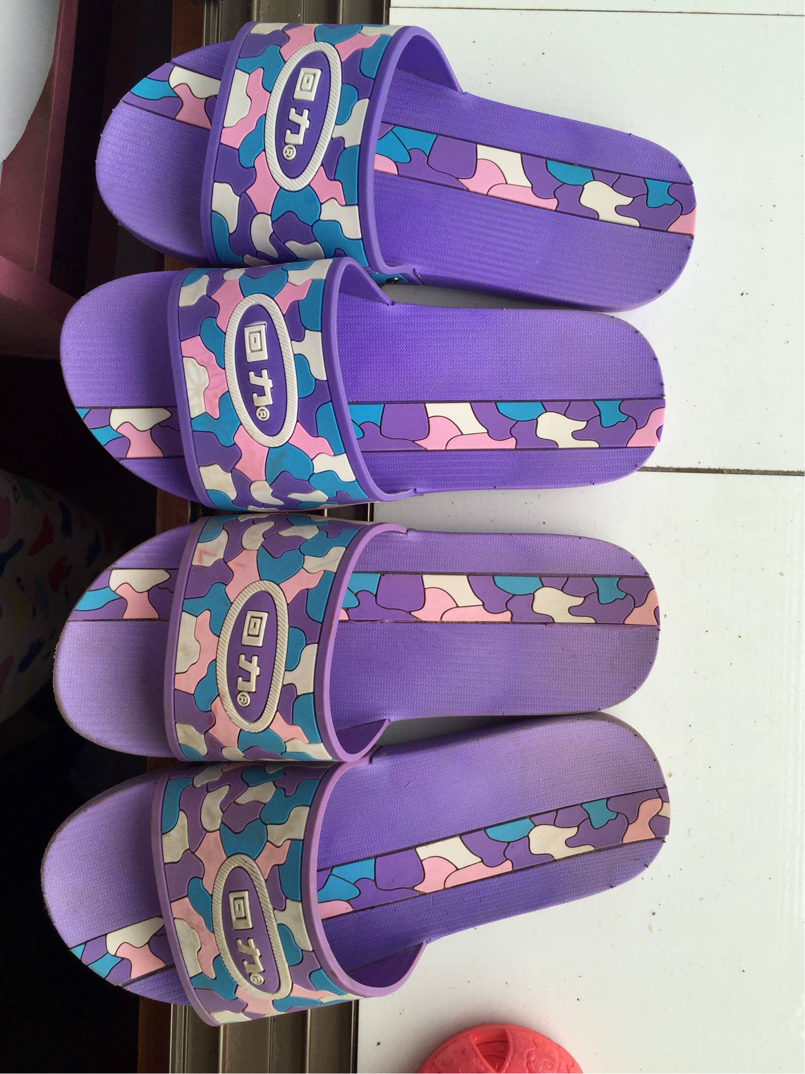 正品回力男女士拖鞋防滑浴室洗澡凉拖鞋中大儿童室内居家居鞋潮 - 健