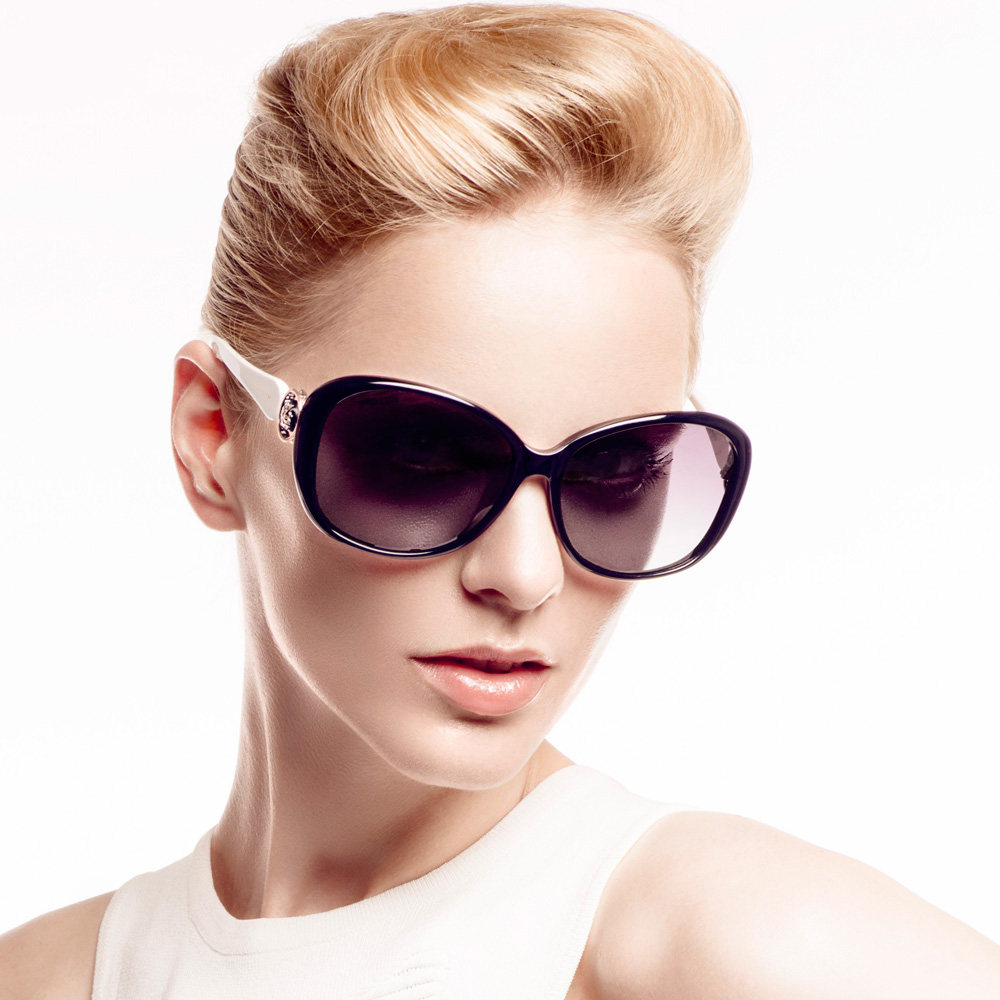 2014新款保圣太阳镜女款复古女士偏光太阳眼