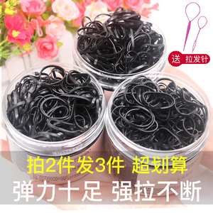 橡皮筋高弹力扎发韩版发饰发圈耐用一次性扎头绳发箍不伤发不易断