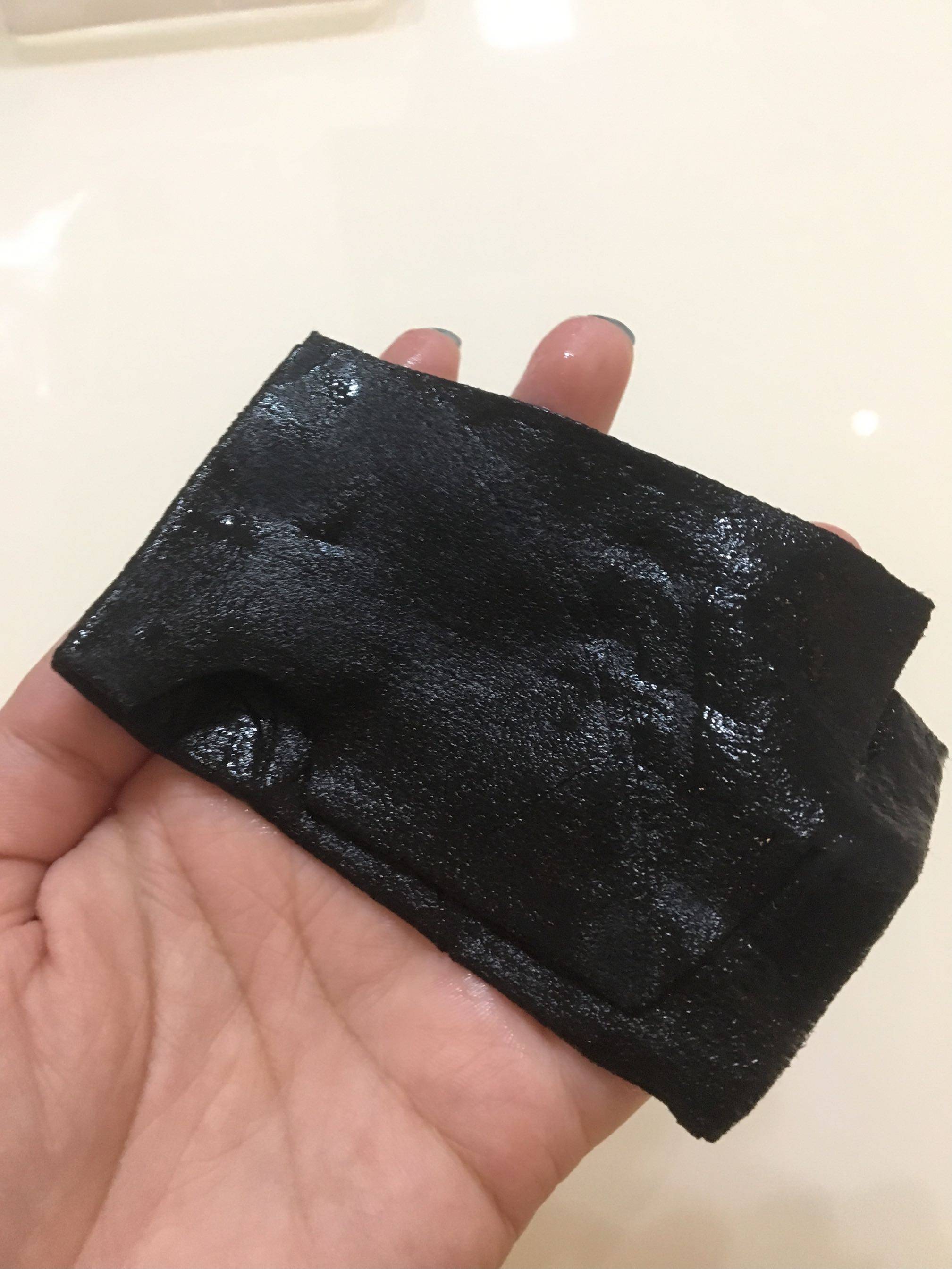 【试用评测】肌美精紧致黑面膜 日本