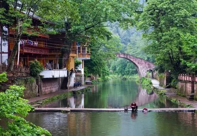 原来四川也有小桥流水炊烟人家 - 国内旅游 - 旅游网
