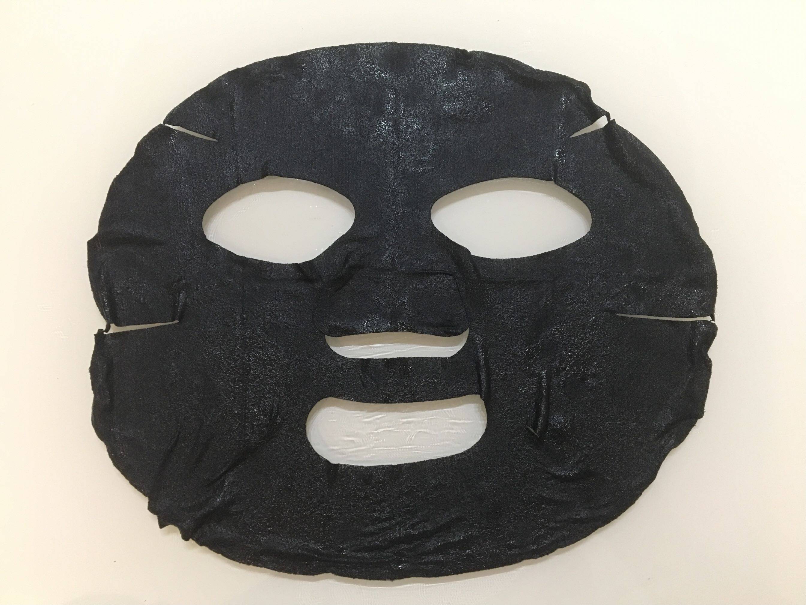 【试用评测】肌美精紧致黑面膜 日本