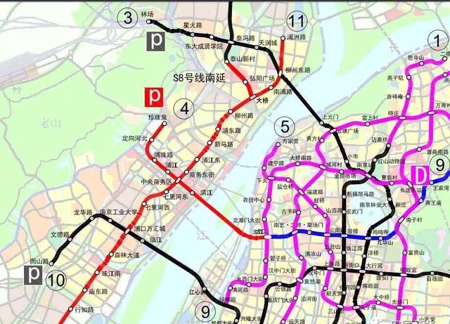 南京江北桥北最新消息江北地铁北延线招标国家级新区的朋友圈又扩大了